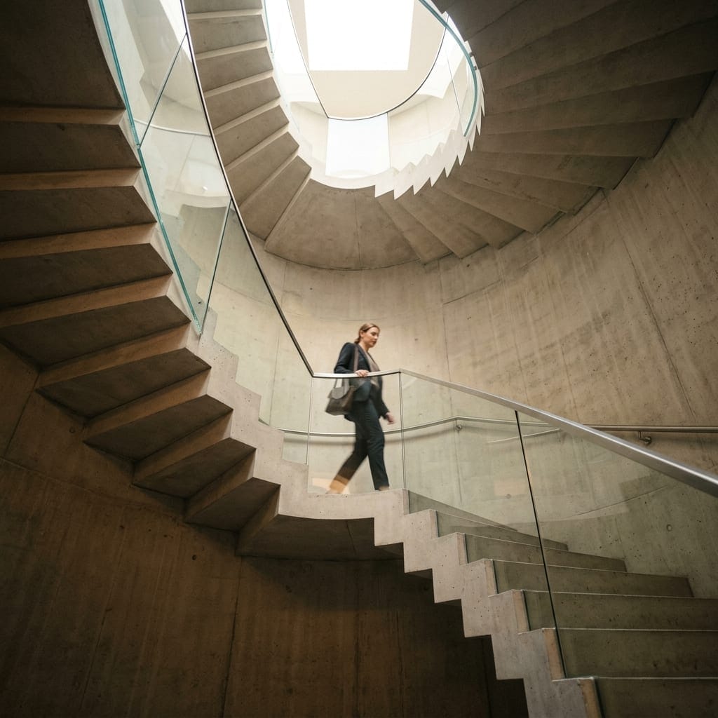 Trappenhuis van een appartementencomplex, VvE-schoonmaak door AQWA Services
